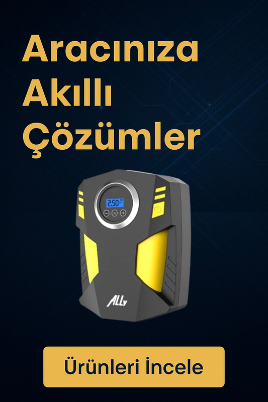 Dijital Göstergeli Lastik Şişirme Makinası